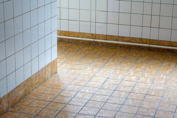 bathroom tile layout patterns