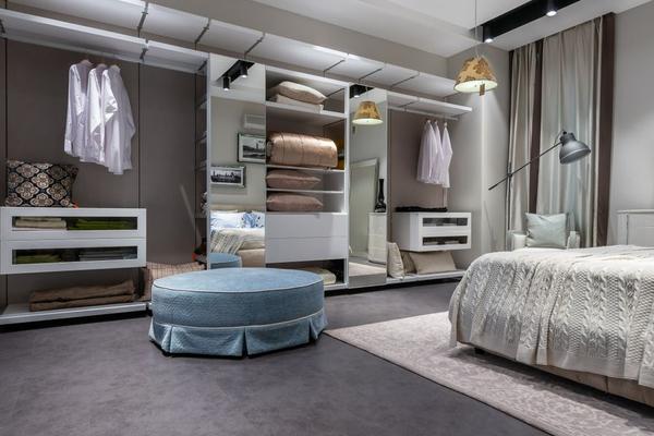 bedroom storage organisation
